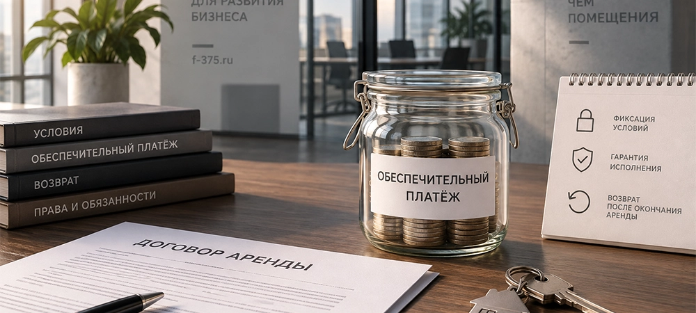 Обеспечительный платёж при аренде офиса: размер, возврат и условия договора